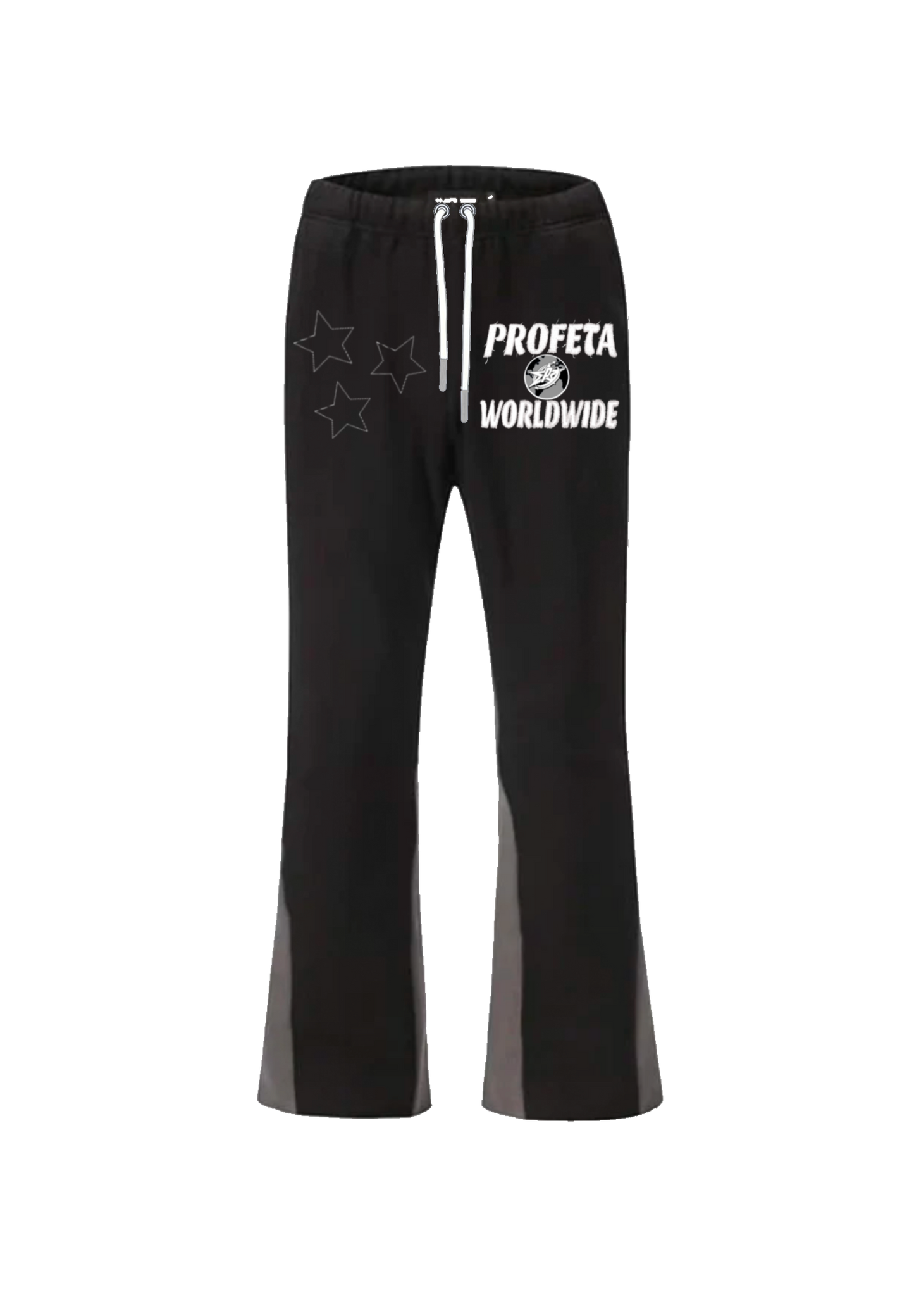 Black "Global" Sweatpants