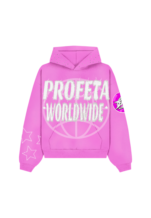 Pink "Global" Hoodie